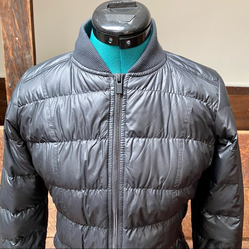 Athleta Down Puffer Bomber Jacket - image 6